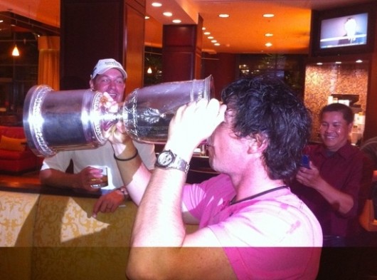 rory mcilroy us open 2011 trophy. McIlroy shared that picture on