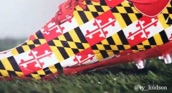 under armour maryland football cleats