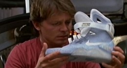 Marty McFly Back to the Future shoes
