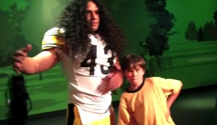 Troy Polamalu wax