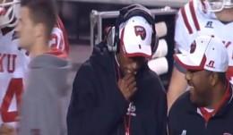 Willie-Taggart-Western-Kentucky-Eats-Grass