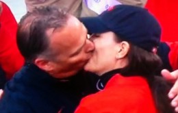 mark-richt-kissing-wife