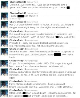 Delonte West Twitter rant