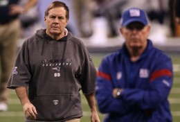 Tom Coughlin Bill Belichick