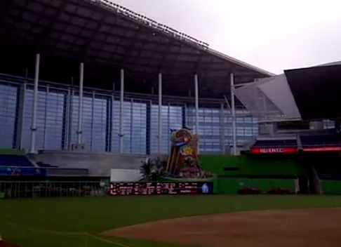 MARLINS PARK nearing completion - Video tour | Larry Brown Sports