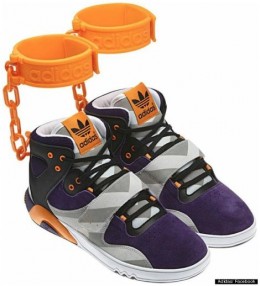 Adidas-slave-shackle-sneakers
