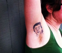 Luc-Robitaille-armpit-hair-tattoo