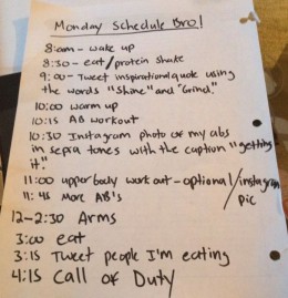 Austen-Lane-workout-schedule