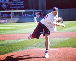 kevin-love-first-pitch-twins
