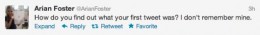 Arian-Foster-first-tweet-1