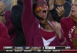 florida-state-fan-face-paint