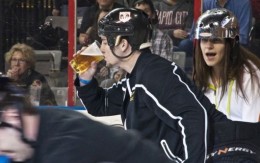 Rapid-City-Rush-beer-chugging