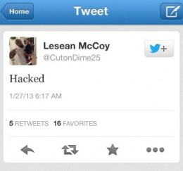 lesean-mccoy-hacked