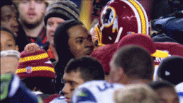 Trent Williams mushed Richard Sherman
