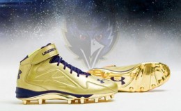Ravens-gold-Super-Bowl-cleats