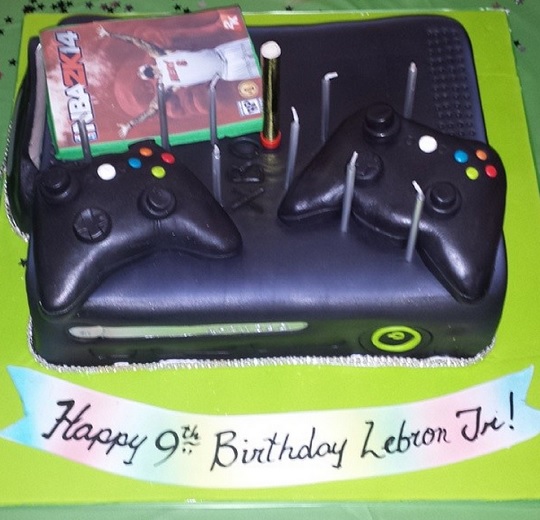 Xbox Game Cake