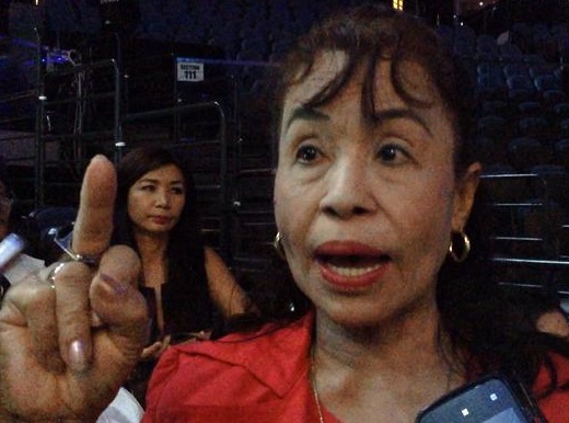 Manny Pacquiao Mom 75