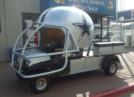 nfl helmet cart