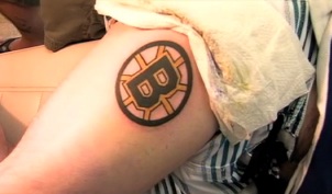 A fan got JGP's NHL bubble ping-pong tourney win moment tattooed on him -  Article - Bardown