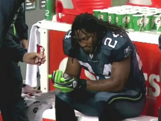 marshawn lynch skittles interview