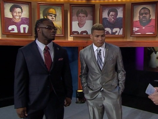 Picture: Tyrann Mathieu Wears Platinum Suit to Heisman Trophy Ceremony