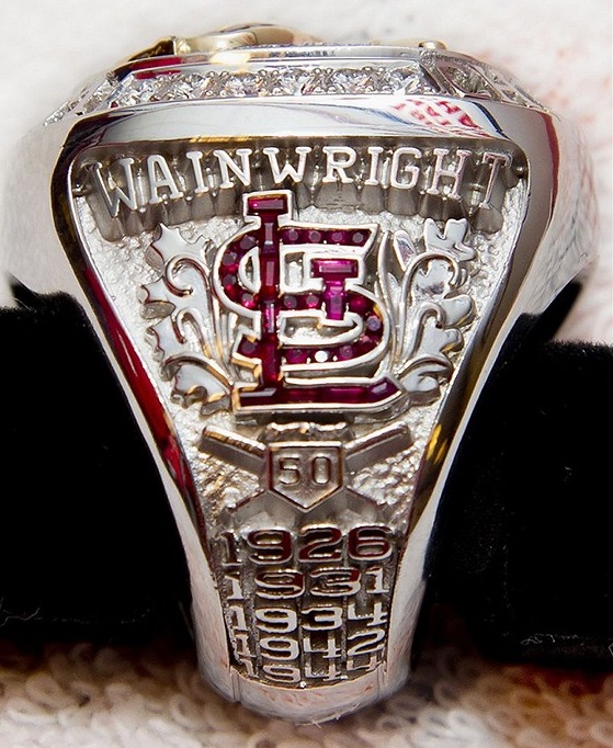 St. Louis Cardinals 2011 MLB World Series championship ring - MVP Ring