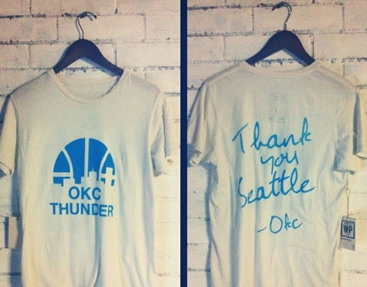 okc thunder t shirt