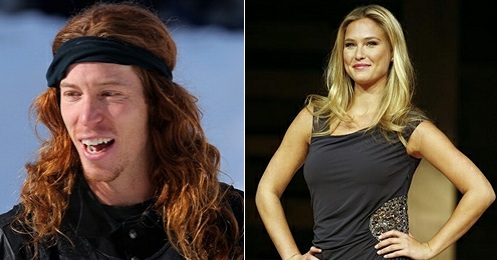 Reportedly Smooching in Public: Bar Refaeli and Shaun White