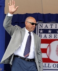 A's Reggie Jackson 8x10 PhotoFile Hall Of Fame Induction Day