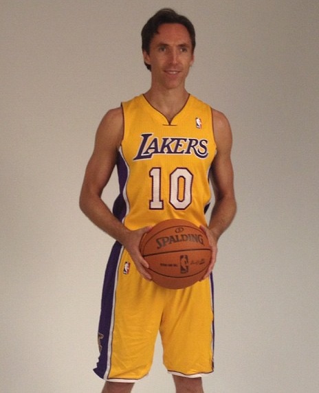 first lakers jersey