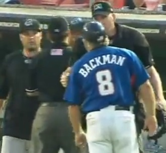 Wally Backman ejected, suspended after nearly fighting with