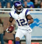 Adrian Peterson of Minnesota Vikings glad Percy Harvin happy with