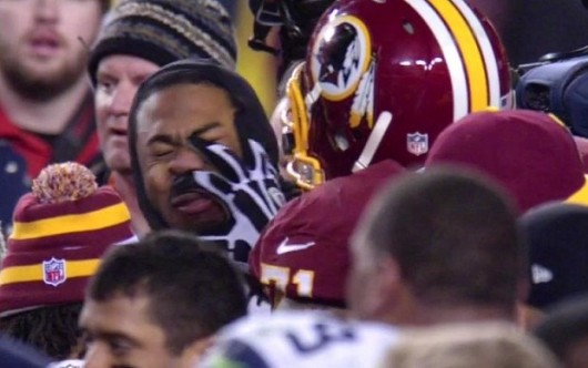 richard-sherman-trent-williams-face