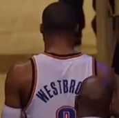 Russell Westbrook tunnel