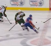Taylor-Hall-hit-Cal-Clutterbuck