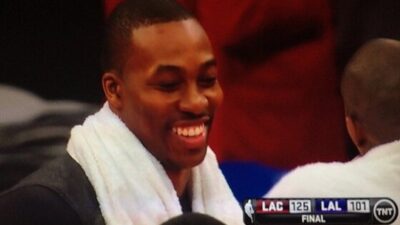 Dwight Howard smiling