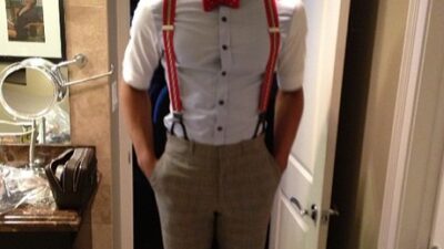 Russell Westbrook suspenders