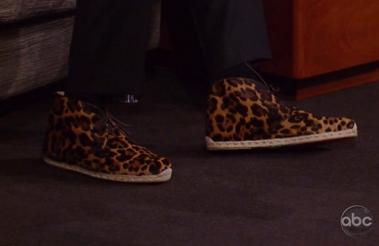 Kobe Bryant leopard shoes