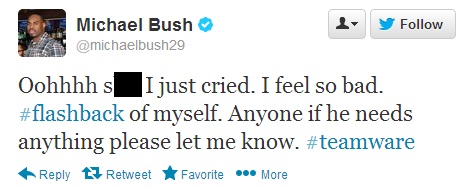 Michael Bush tweet