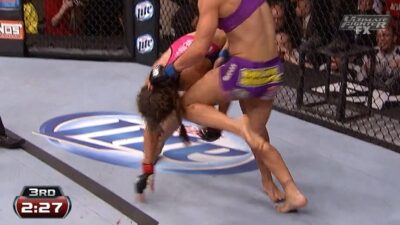 Miesha Tate Cat Zingano illegal knee
