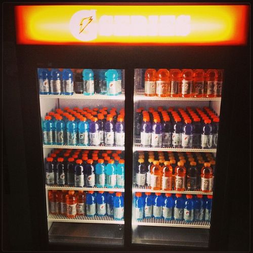 Dwyane Wade has a giant Gatorade fridge in his house (Picture) | Larry ...