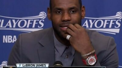 LeBron James pinky ring