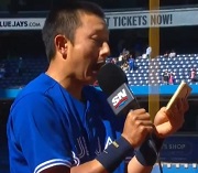 Munenori Kawasaki delivers HILARIOUS stand-up routine after walk-off win 