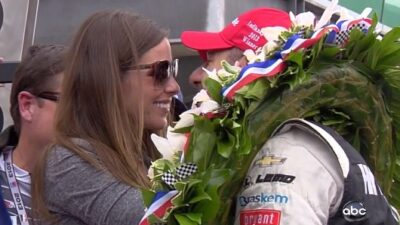 Tony Kanaan wife Lauren