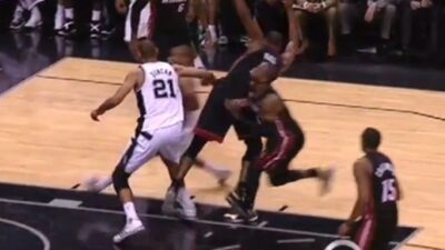 Chris Bosh flop