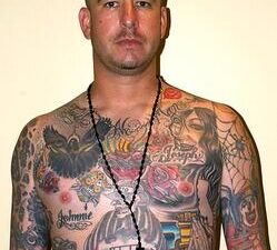 Justin Miller tattoos