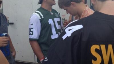 Johnny Manziel Tim Tebow jersey