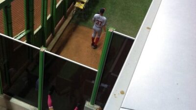 Marlins dancer Stephen Strasburg
