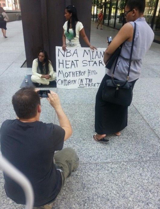 Dwyane Wade's ex wife Siohvaughn Funches acting homeless on Chicago streets