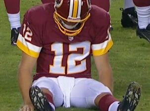 Kirk Cousins foot
